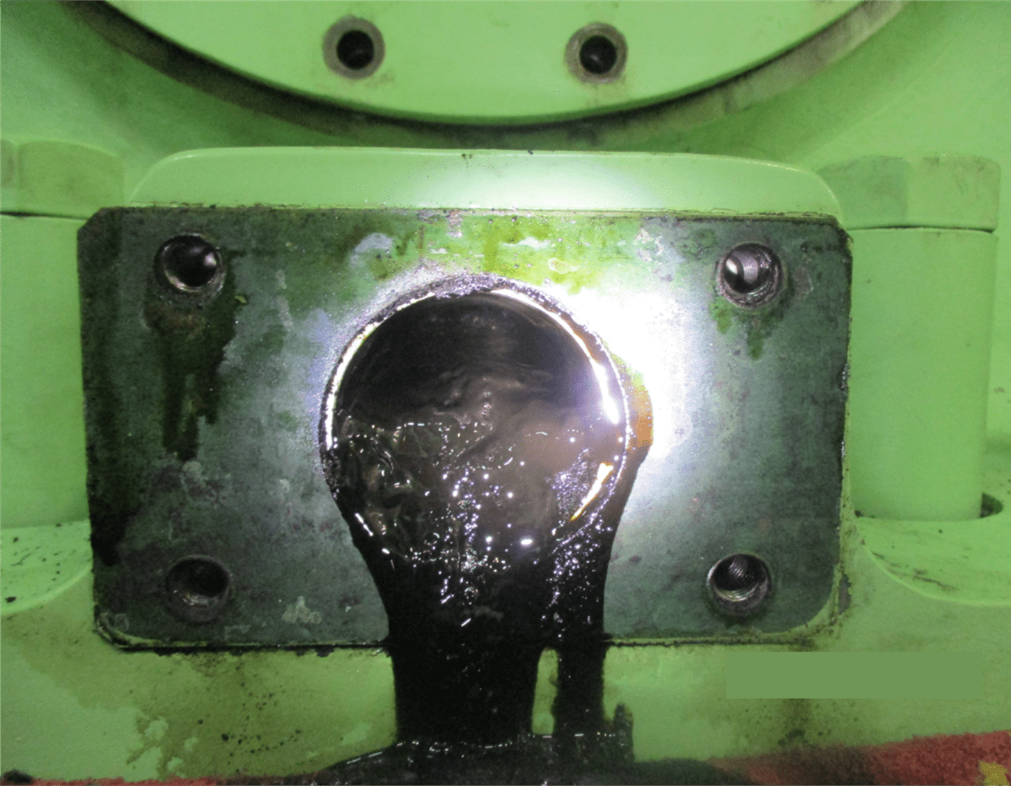 Stuffed drain pipe without Automatic Drain Cleaning System
