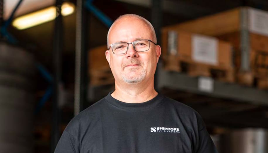 Thorbjørn Thade Petersen from ShipCore